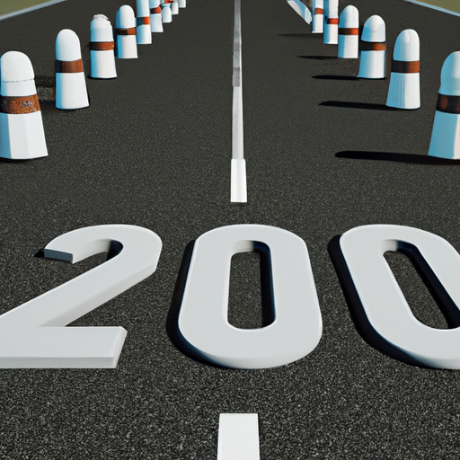 תמונה של דרך עם אבני דרך, המסמלת את המסע המתמשך של תאימות לתקן ISO 27001